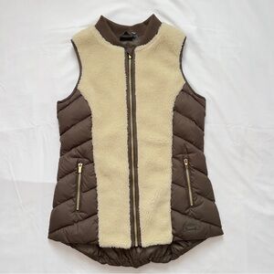 Athleta Brown and Cream Vest
